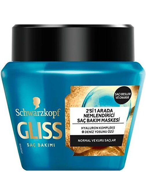 Glıss Saç Maskesi Aqua Revıve 300 Ml