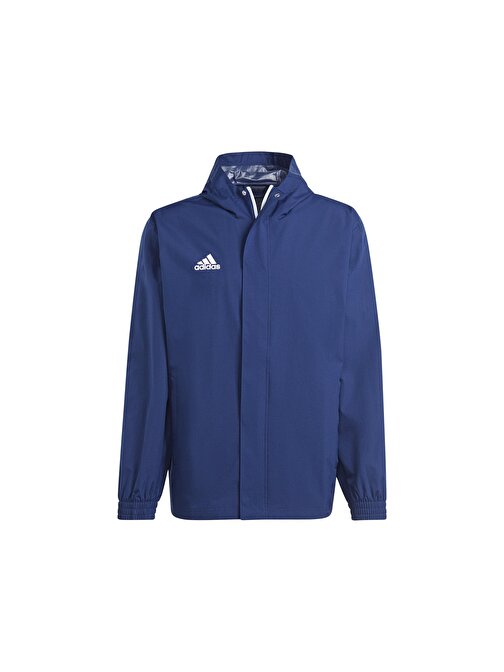 Adidas Ent22 Aw Jkt Erkek Futbol Antrenman Yağmurluk Ik4011 Mavi S