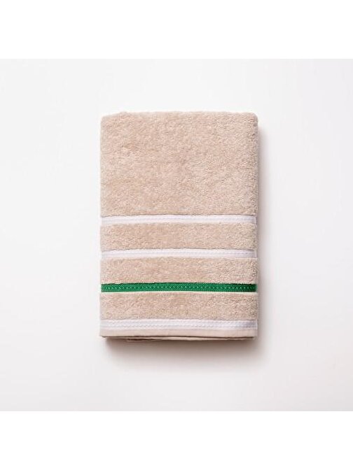 Benetton Home Banyo Havlusu, 70x140 cm, %100 Pamuk, Bej Renkte, Neutral Seri