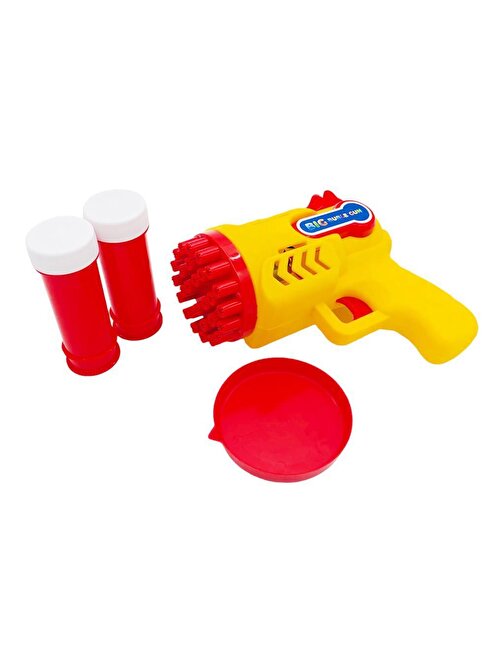 Can Oyuncak Can Oyuncak Pilli Köpük Atan Tabanca Cn0138, Işıklı Pilli Köpük Baloncuk Tabancası Yeni Tasarım Bol Köpük Süper Bubble Gun