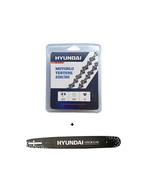 Hyundai Kılavuz+Zincir Set 325/36 Diş