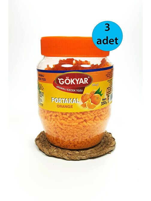 Nefertiya Portakal Aromalı Toz Içecek Oralet 3X350 gr