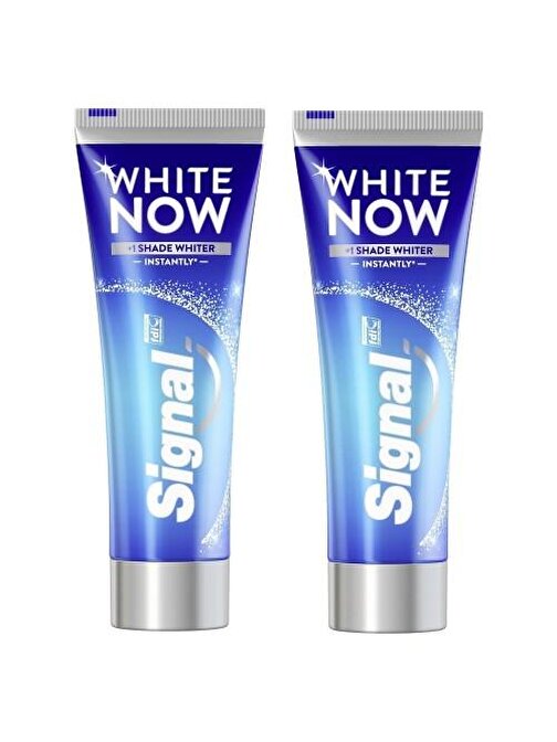 Signal White Now Instantly Anında Beyazlık Diş Macunu 75 ml x 2 Adet