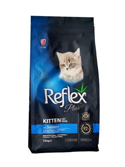 Reflex Plus Cat Kitten Somonlu Yavru Kedi Maması 1,5 Kg