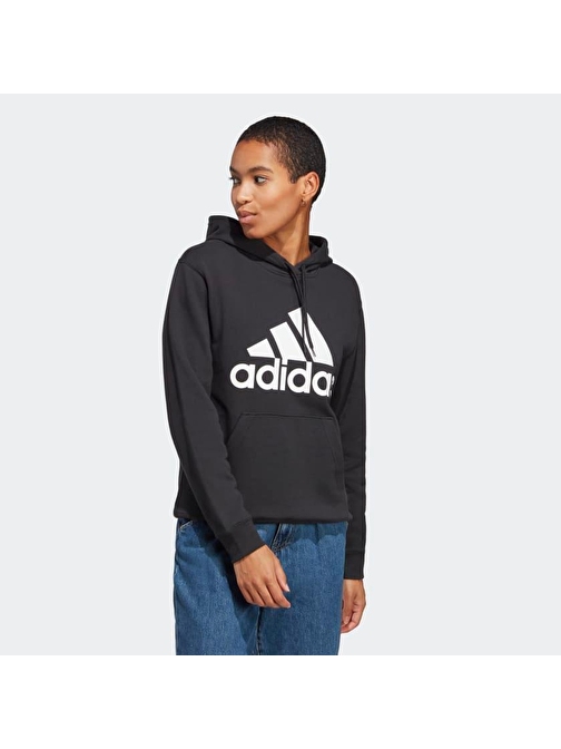 Adidas W Bl Ft R Hd Erkek Sweatshirt M