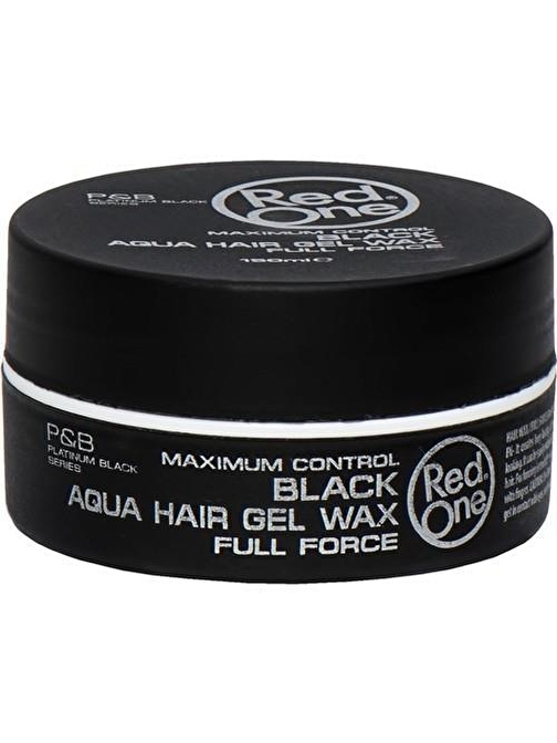 Red One Şekillendirici Matte Wax Black 150 Ml