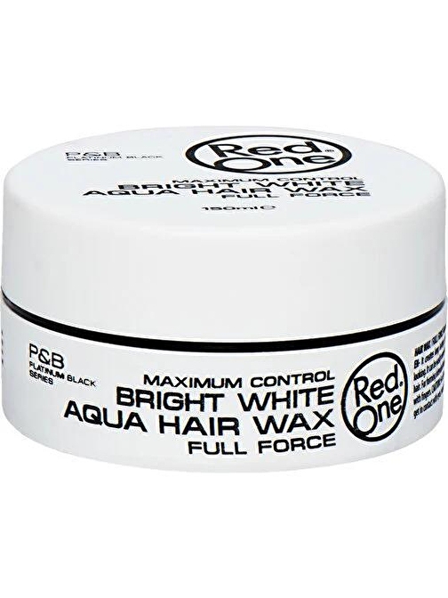 Red One Şekillendirici Aqua Wax Whıte 150 Ml