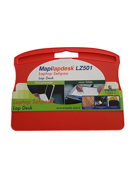 Mapi LZ501 Plastik Ayarlı Notebook Standı Kırmızı