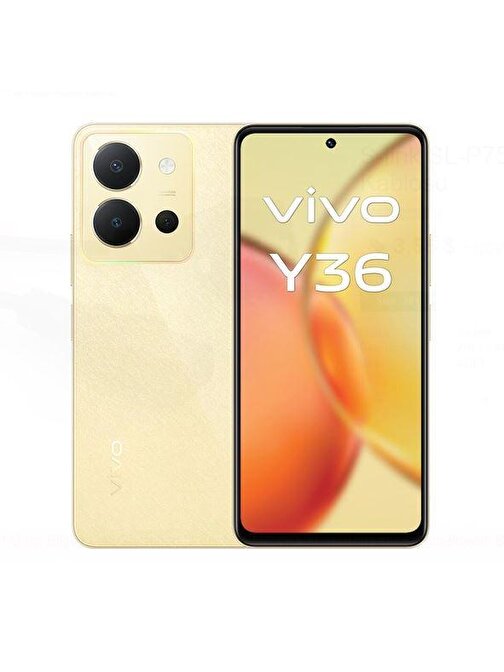 Vivo Y36 128 GB Hafıza 8 GB Ram 6.64 inç 50 MP Android Cep Telefonu Altın