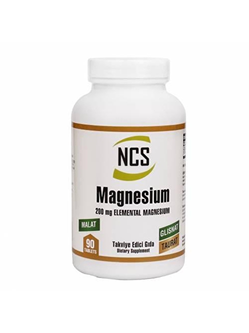 Ncs Magnesium Malat Taurat Glisinat 200 Mg 90 Tablet