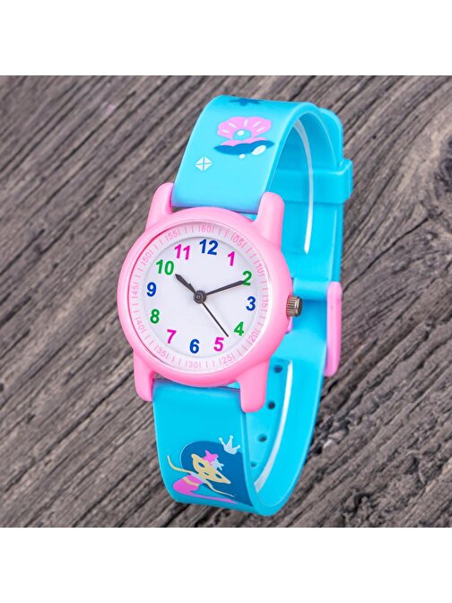 Pinkoli Watch Şık Deniz Kızı Modeli Kız Çocuk Kol Saati ST-304352