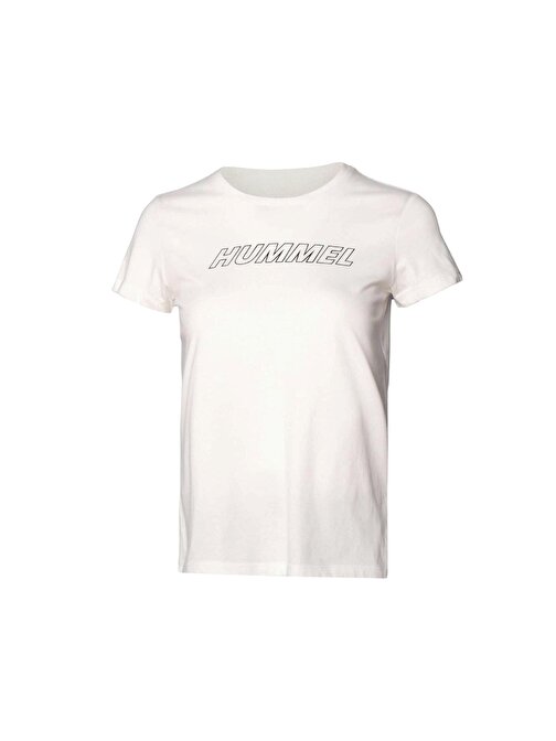Hummel Hmlt Te Cali Cotton Tshirt Kadın Günlük Tişört 911613-9001 Beyaz L