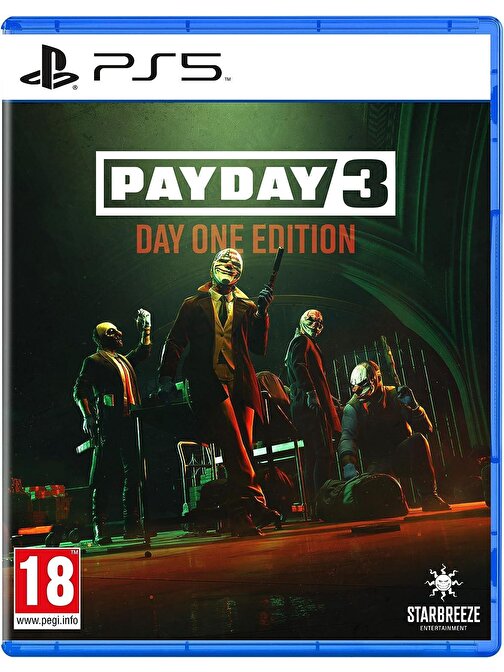 Payday 3 Day One Edition Türkçe Dil Destekli PS5 Oyunu