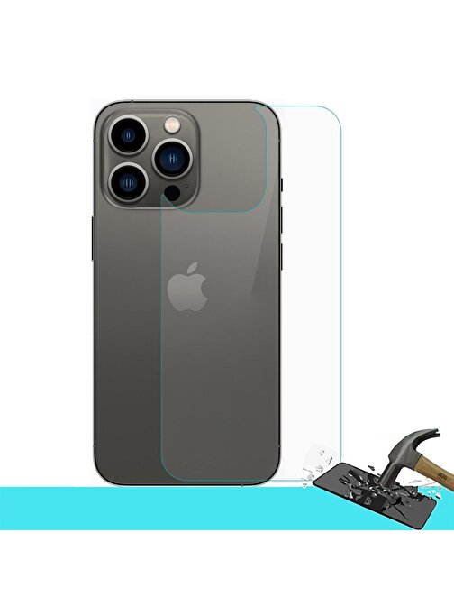 Ecr Mobile Apple Iphone 15 Pro Max İle Uyumlu Mat Arka Esnek Nano Koruyucu