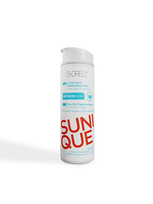 Sunıque Anti-Aging Ultra Hafif Güneş Koruyucu 50 Spf