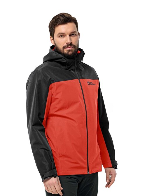 Jack Wolfskin Taubenberg 3IN1 Erkek Su Geçirmez Outdoor Mont