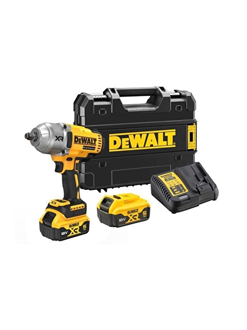 Dewalt Dcf900P2T 18Volt/5.0Ah 1396Nm Çift Akülü Profesyonel Somun Sıkma