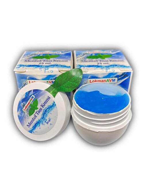 Doğal Menthol Taşı Kremi Migren Taşı Kremi Mentol Taşı Jeli 25ML X 3 ADET