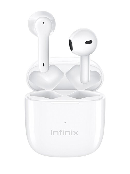 Infinix Xe22 Kablosuz Silikonlu Kulak İçi Bluetooth Kulaklık Beyaz
