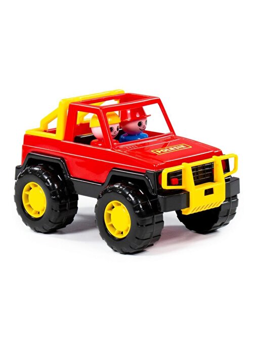 Polesie Oyuncak Safari Jeep 36643, Çocuklar İçin Figürlü Oyuncak Jeep