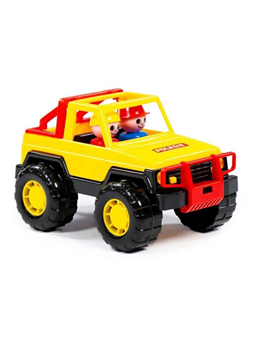 Polesie Oyuncak Safari Jeep 36643, Çocuklar İçin Figürlü Oyuncak Jeep