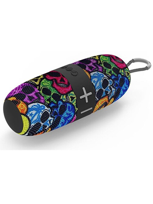 Shaza Büyük Suya - Tere Dayanıklı 16W Aux- SD Kart- USB Girişli Wireless 5.2 Bluetooth Hoparlör Çok Renkli
