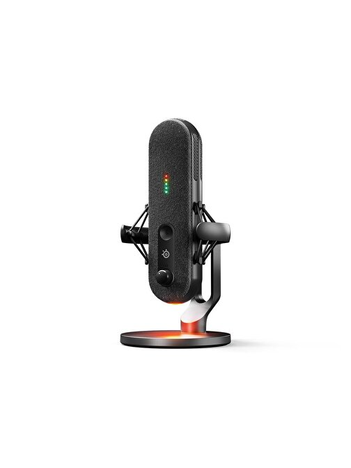 SteelSeries Alias USB-C Kablolu Condenser Gaming Mikrofon Siyah