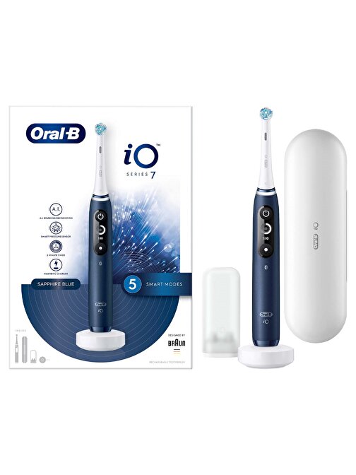 Oral-B iO 7 Şarjlı Diş Fırçası - Lacivert