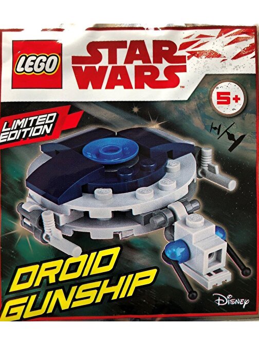 Lego 911729 Star Wars Droid Gunship Foil Pack Set Limited Edition Figür