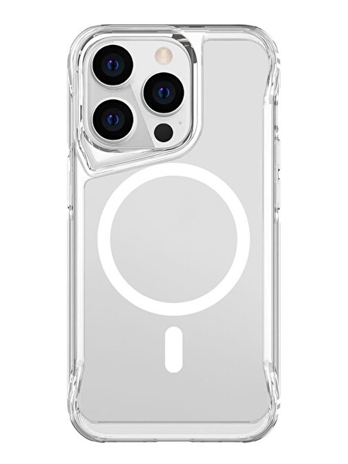 Musal iPhone 13 Pro Uyumlu Magsafe Şarj Özellikli Kamera Çıkıntılı T-Max Magsafe Kapak