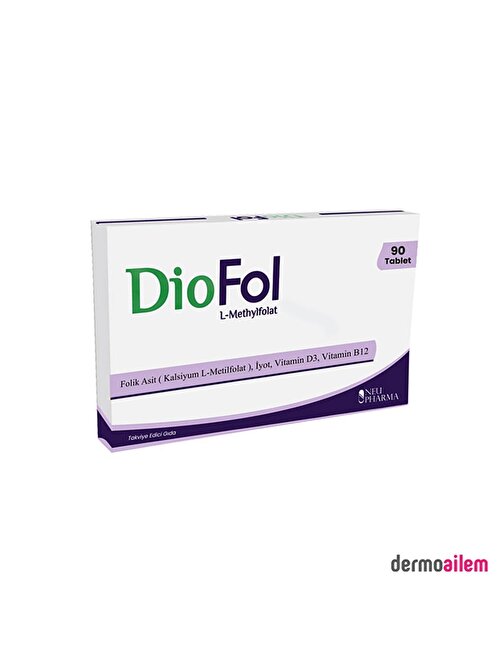 Diofol L-Methylfolat 90 Tablet