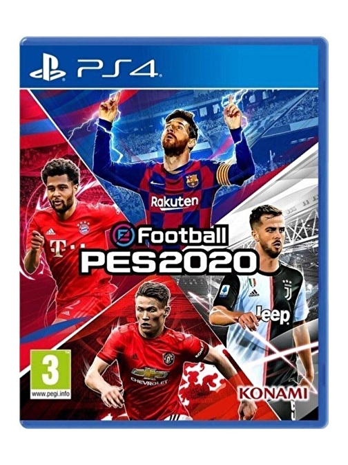 PES 2020 Türkçe Dil Destekli PS4 Oyunu