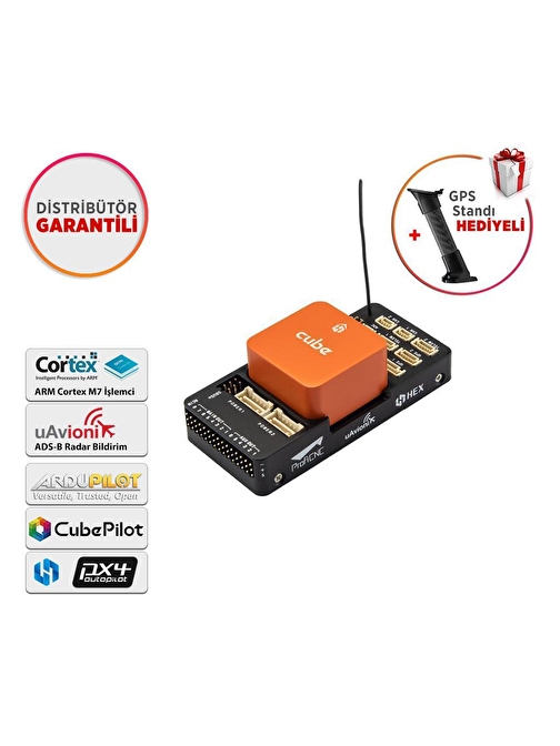 Pixhawk The Cube ADS-B Carrier Board Standard Set Otopilot Sistemi Orange ( Distribütör Garantili )