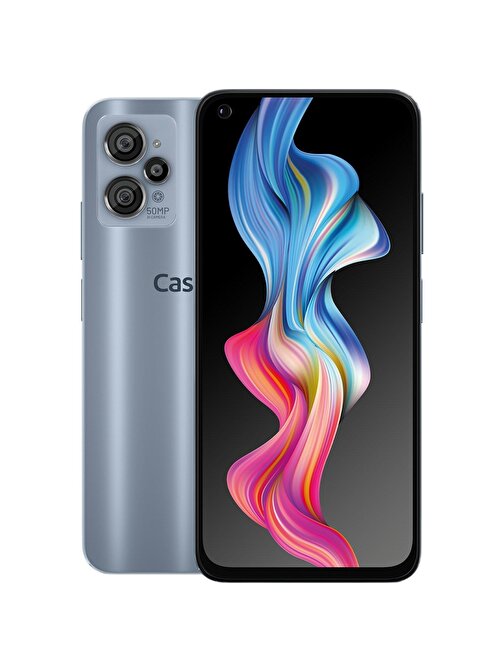 Casper Via X30 Plus 256 GB Hafıza 8 GB Ram 6.5 inç 50 MP Android Cep Telefonu Gümüş