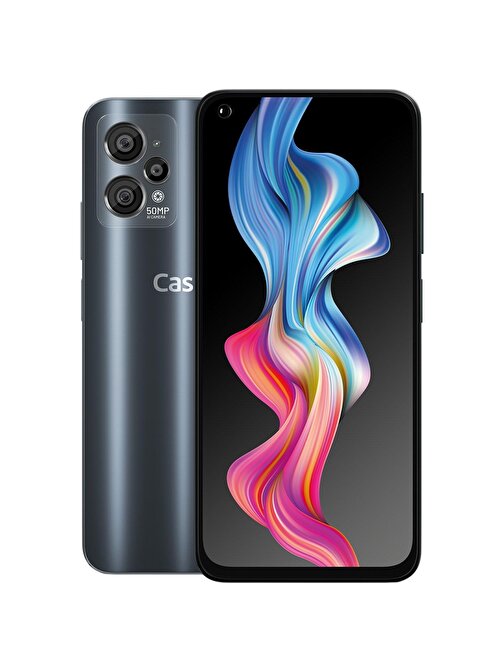 Casper Via A1 Plus 256 GB Hafıza 8 GB Ram 6.5 inç 50 MP Android Cep Telefonu Siyah