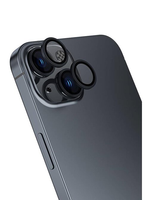 Musal iPhone 15 Plus CL-13 ​​​​Ultra İnce Kamera Lens Koruyucu