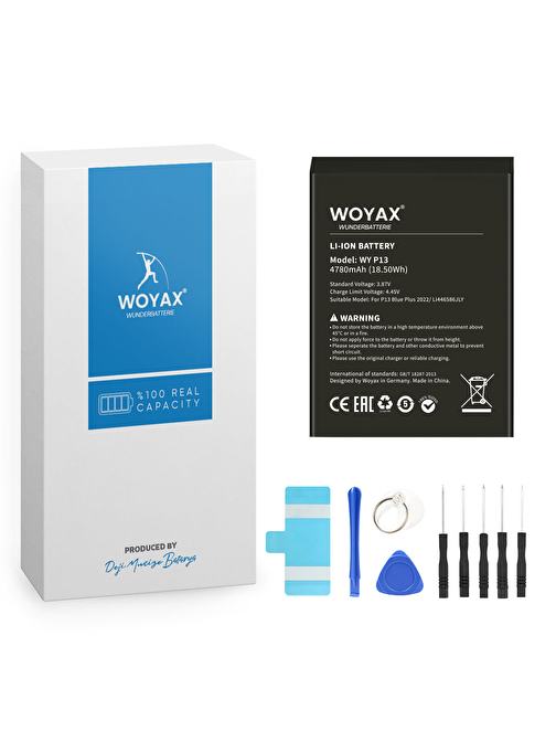 Woyax By Deji Reeder P13 Blue Plus 2022 Batarya