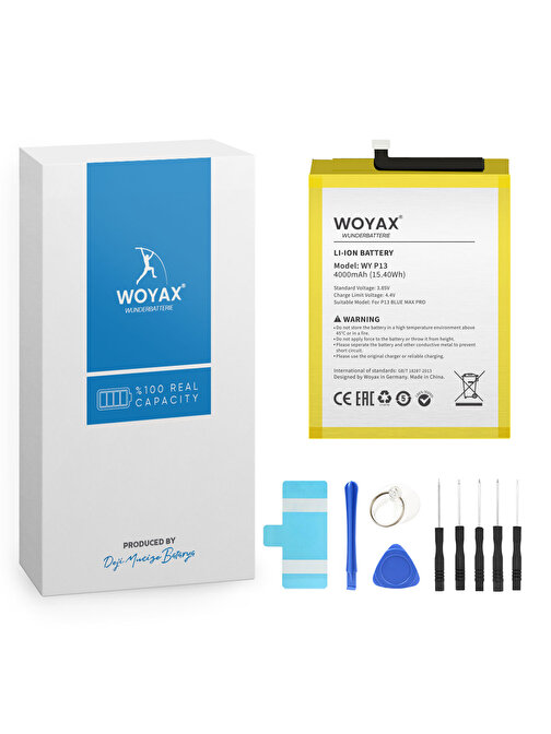 Woyax By Deji Reeder P13 Blue Max Pro Batarya