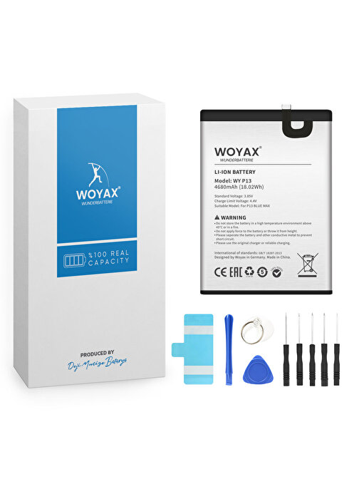 Woyax By Deji Reeder P13 Blue Max Batarya