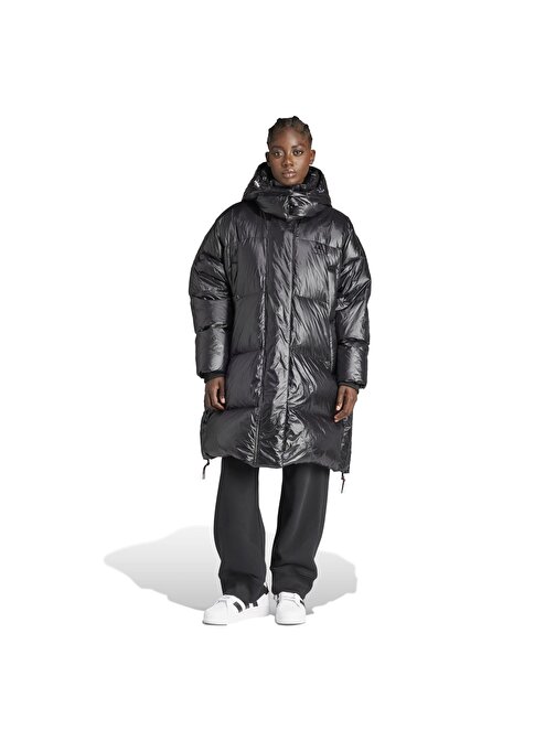 IR7119-K adidas Long Jacket Kadın Mont Siyah
