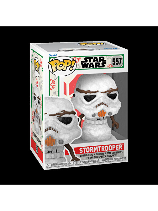 Funko Pop: Star Wars - Holiday - Stormtrooper Animasyon Karakter Figürü