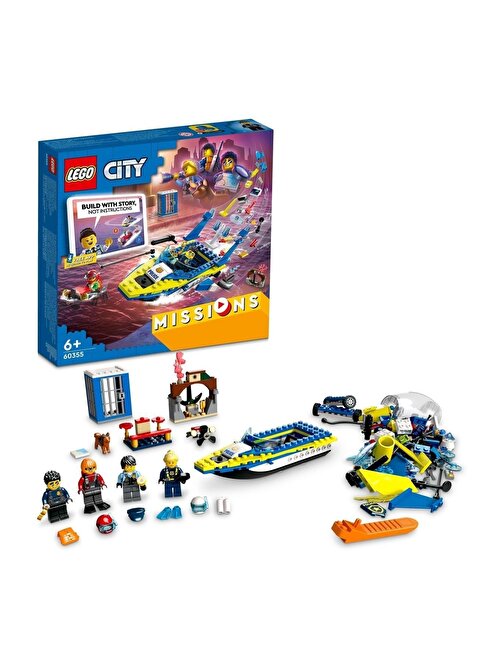 Lego City Su Polisi Dedektif Görevleri 278 Parça 60355