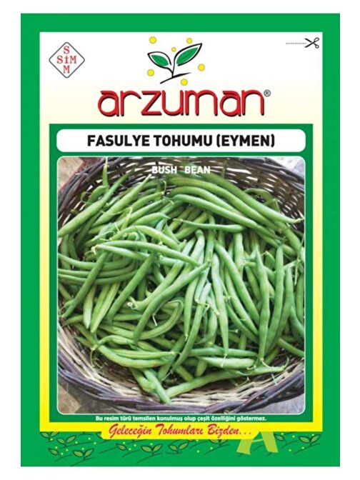 Arzuman Tohum Taze Fasulye Tohumu Eymen 50 gr