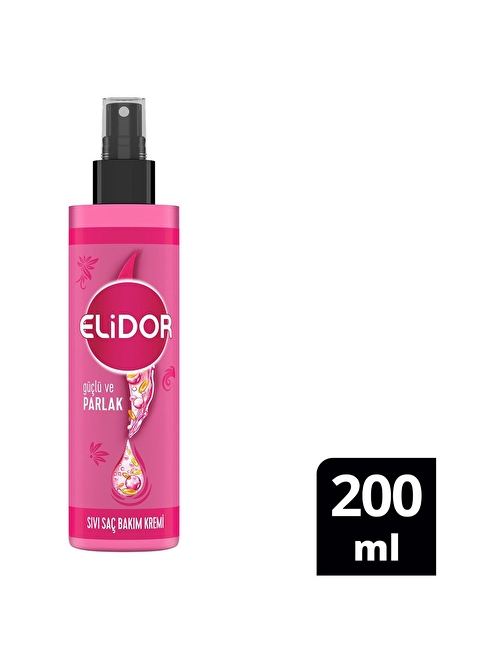 Elidor Sıvı Saç Kremi Güçlü Parlak 200 Ml Yeni Ambalaj