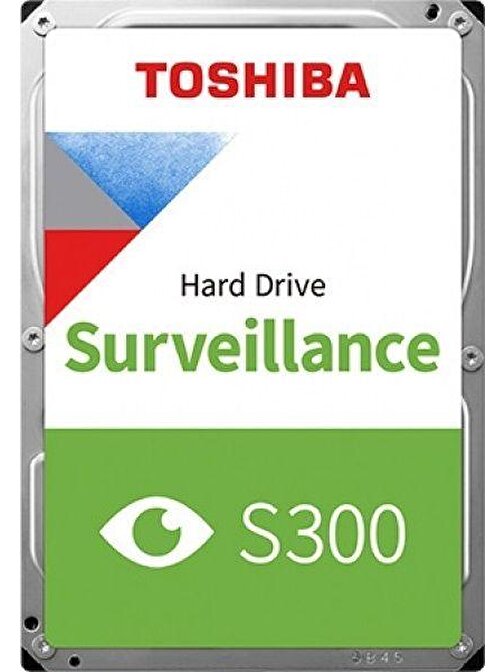 Toshıba 3,5 4Tb S300 5400Rpm Sat3 256Mb (Güvenlik) 7/24 Çalışabilme (Model:Hdwt840Uzsva)