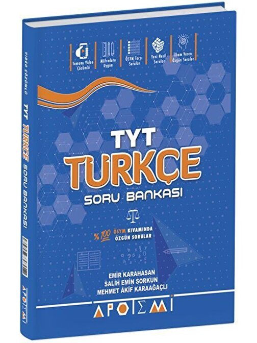 Apotemi Yayınları TYT Türkçe Soru Bankası Apotemi Yayınları