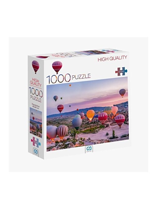 Ca Games 1000 Parça Kapadokya Puzzle 7031 Kapadokya Balonlar Puzzle