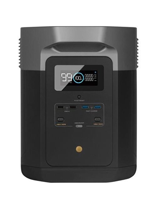 Ecoflow Delta 2000 Online 2000VA Li-Po 1 Akülü UPS Kesintisiz Güç Kaynağı