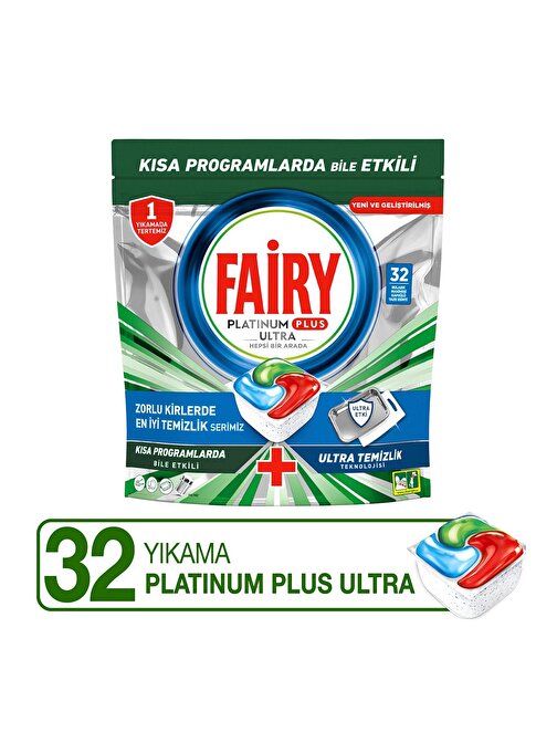 Fairy Platinum Plus Ultra Temizlik Bulaşık Makinesi