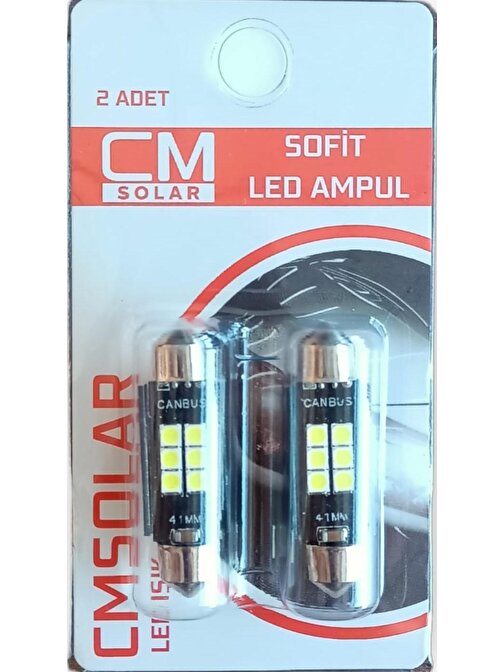 CMSOLAR 41mm Sofit Led BEYAZ IŞIK Ampul Tavan-Plaka Aydınlatma